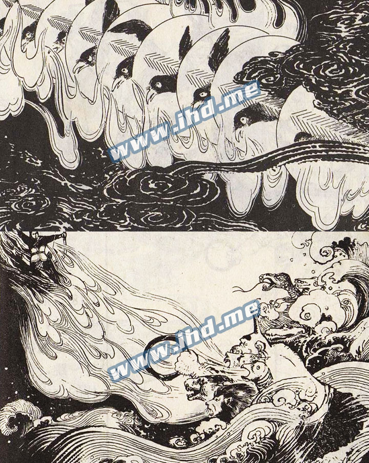 怀旧连环画《中国古代神话故事》小人书电子版全10册 介绍图片