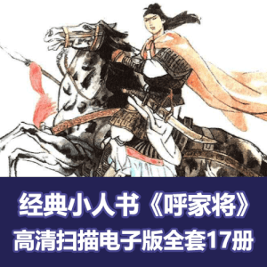 呼家将连环画小人书经典收藏电子版17册全